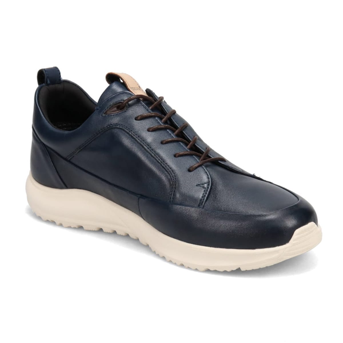 【GORE-TEX】マドラスウォーク madras Walk 「Recovery Shiatsu Insole」搭載で指圧効果により血行をよくする。全天候快適な ゴアテックスレザースニーカー MW7600R NAVY 25