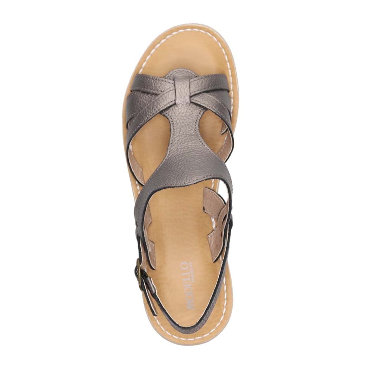 モデロ MODELLO クリーンナチュラル サンダル DML7128 ETHANE M(23.0~23.5cm)