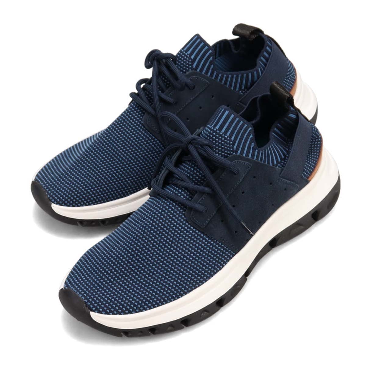 モデロ MODELLO レースアップカジュアルスニーカー DM6522 NAVY/BLUE M(25.0~25.5cm)