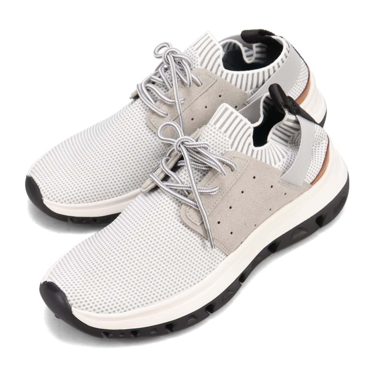 モデロ MODELLO レースアップカジュアルスニーカー DM6522 WHITE/L-GRAY M(25.0~25.5cm)