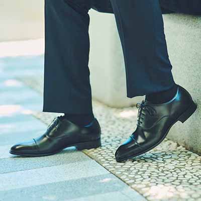 モデロ MODELLO metaインソール搭載シューズ 内羽根ストレートチップ・ビジネスシューズ  DM821MT