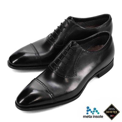 【GORE-TEX】マドラス madras 特許 リカバリーメタインソール搭載シューズ  更なる高みの防水ライン 内羽根ストレートチップ・ビジネスシューズ　M740GMT
