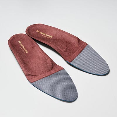 <メンズ>履くだけで『疲労回復』 meta insole スタンダードタイプ"歩行の質を上げる”【返品不可商品】