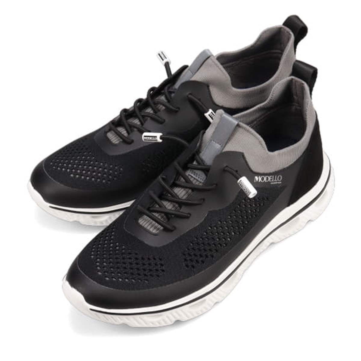 世界初のカバロス加工シリーズ モデロ MODELLO カジュアルニットスニーカー DM6523
