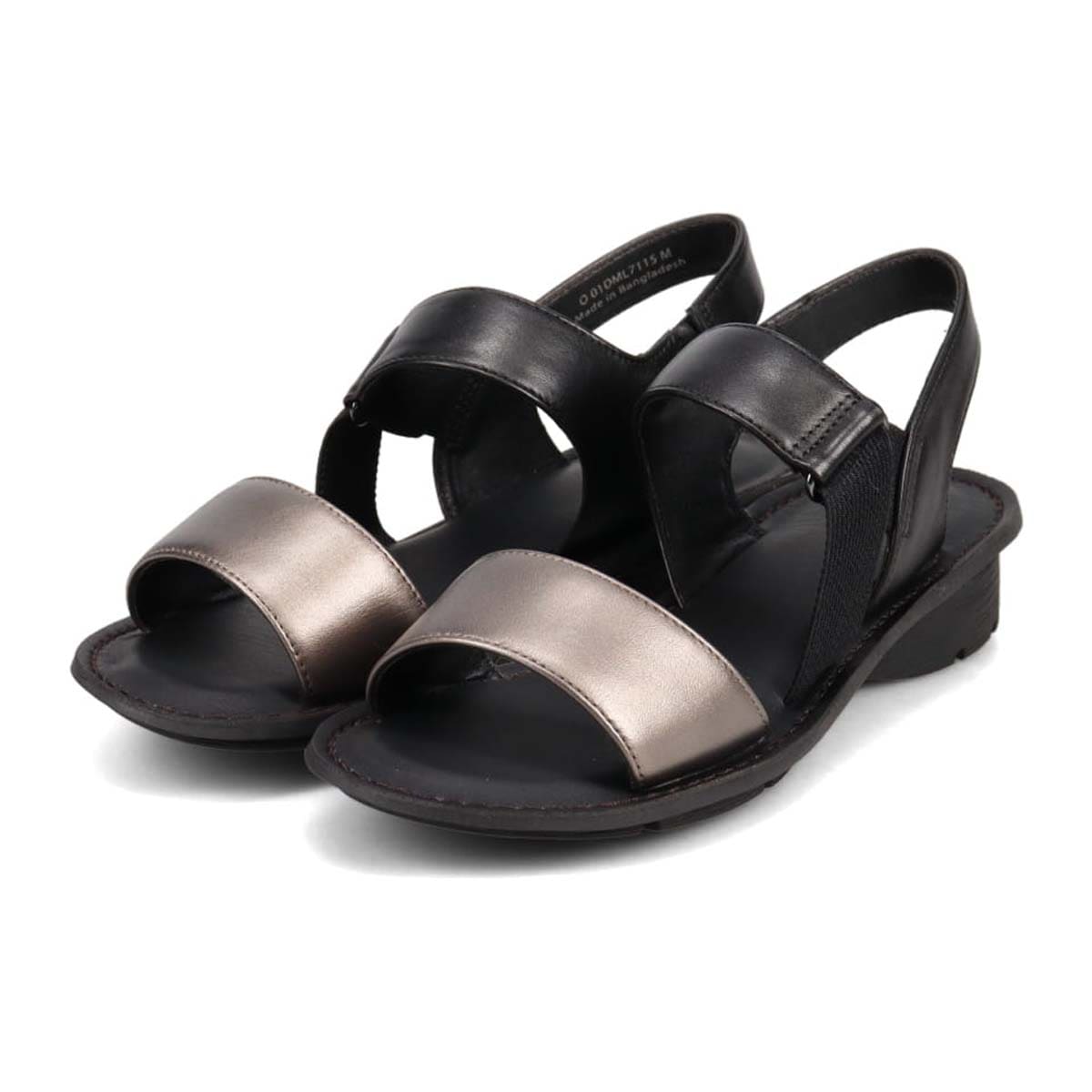 定番モールドソールで歩きやすく♪太めステッチがポイント♪カジュアルサンダル DML7115