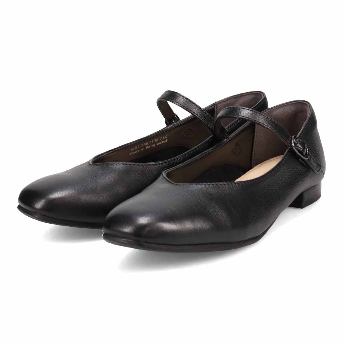 モデロ MODELLO ソフトスクエア ストラップシューズ DML7136