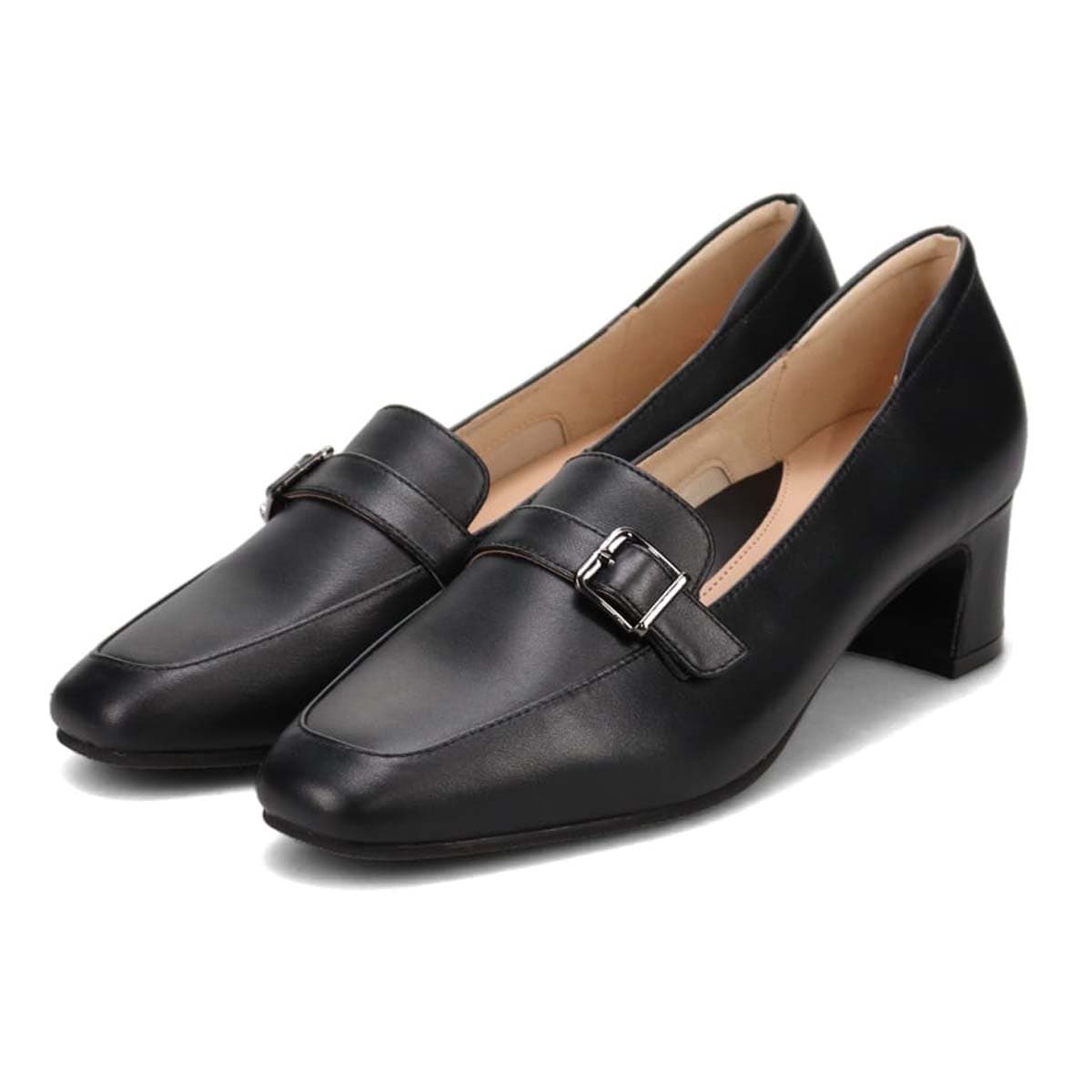 モデロ MODELLO ベルテッドローファーパンプス DML8802