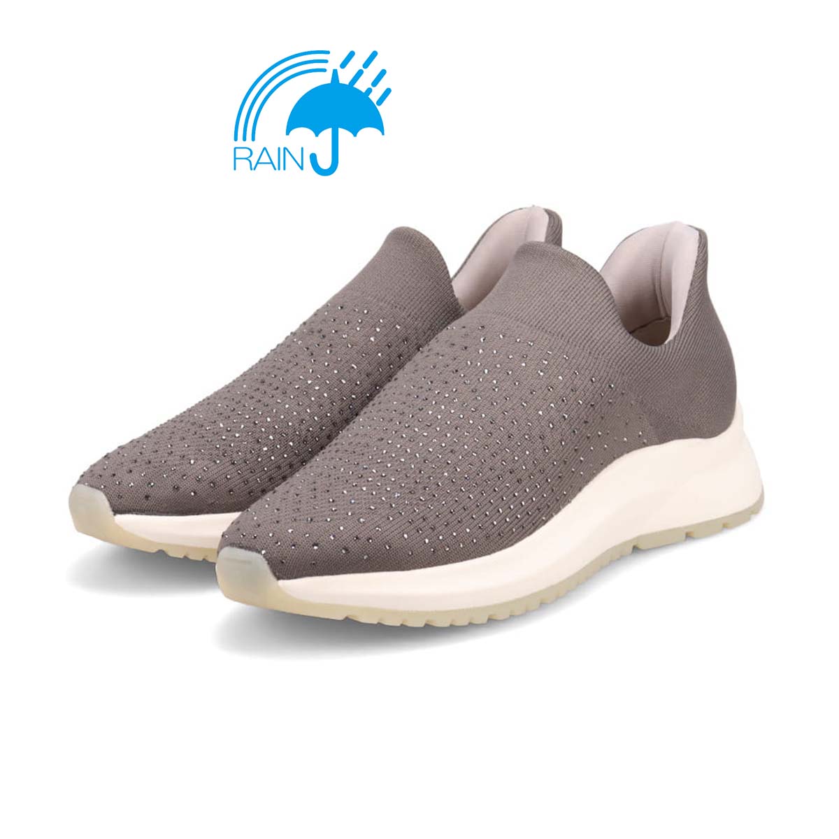 【撥水仕様】モデロ MODELLO ニットスリッポンスニーカー　DML8806