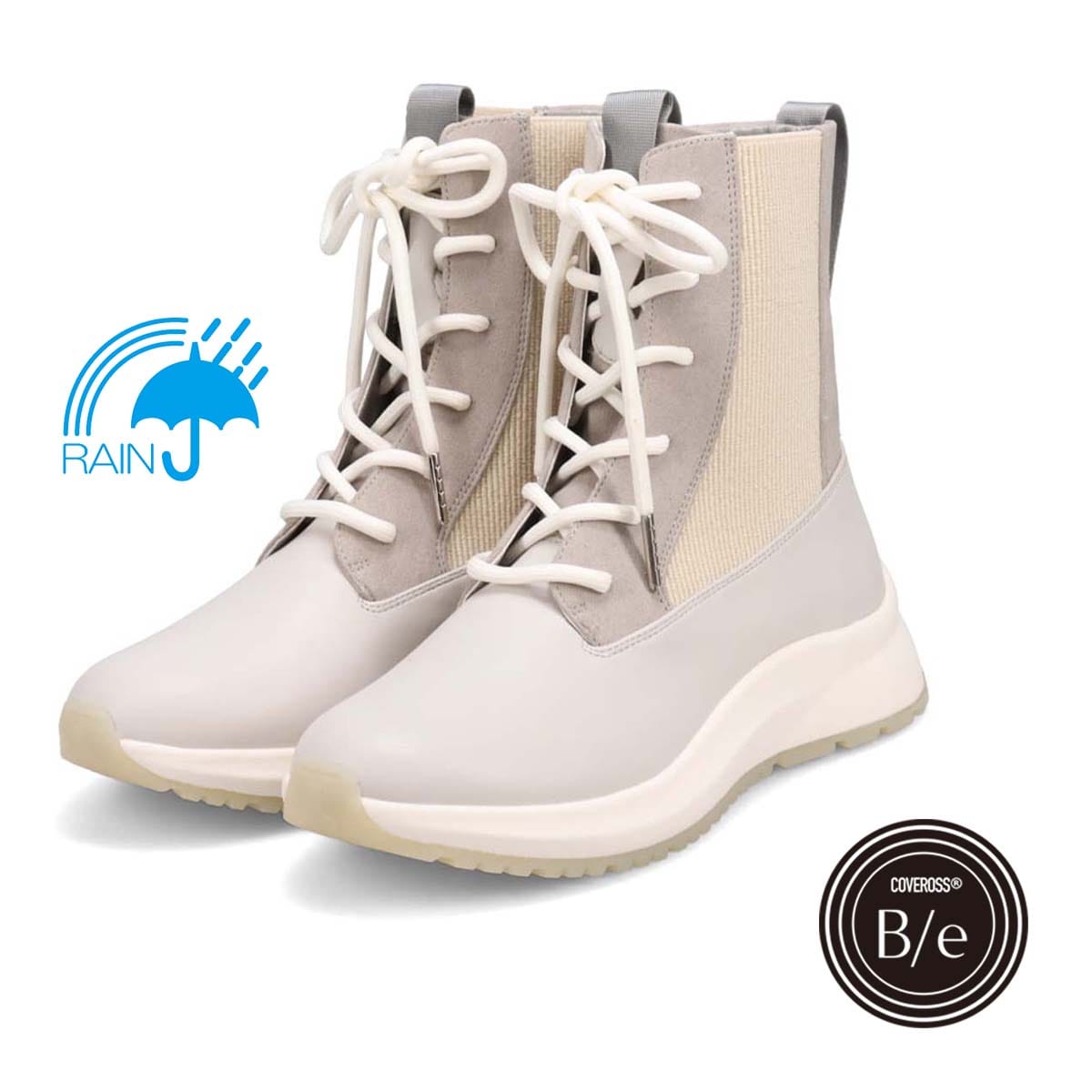 【撥水仕様】モデロ MODELLO 5.0cmヒール カジュアルレースアップショートブーツ DML8818