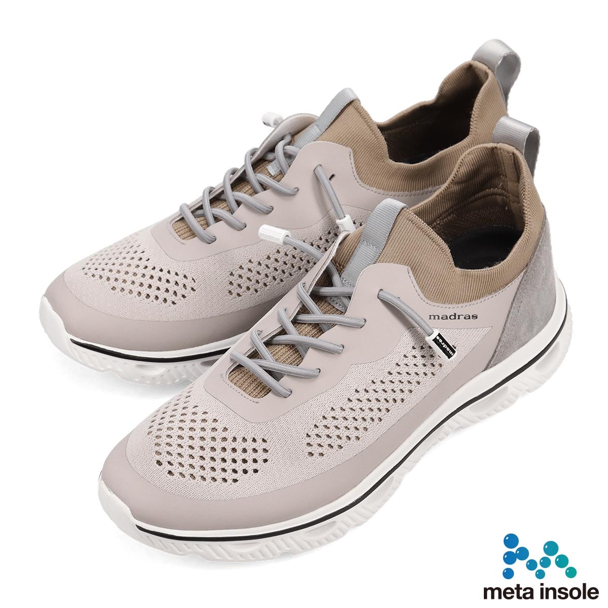 マドラス madras 特許 リカバリーメタインソール搭載シューズ カジュアルニットスニーカー M593MT