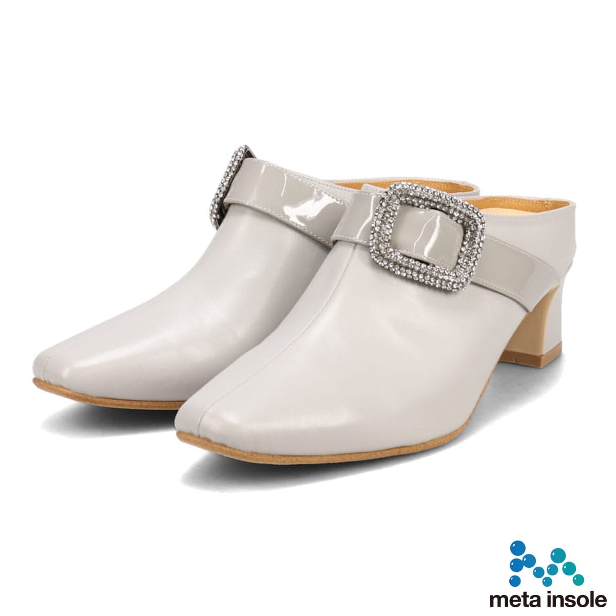 マドラス madras 特許 リカバリーメタインソール搭載 高級感のあるビジュー飾りをあしらった ミュール MAL9119MT