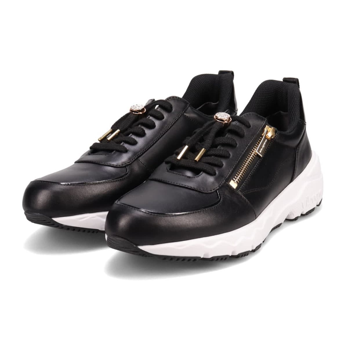 マドラス madras 特許 リカバリーメタインソール搭載  ゴールドがアクセントのエレガンでスタイリッシュなレザースニーカー　MAL9136MT