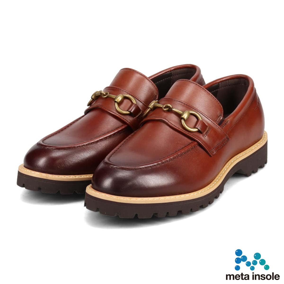 【ウィメンズサイズ】マドラス madras 特許 リカバリーメタインソール搭載シューズ  ビット金具付きスリッポンカジュアルシューズ　MS654MT