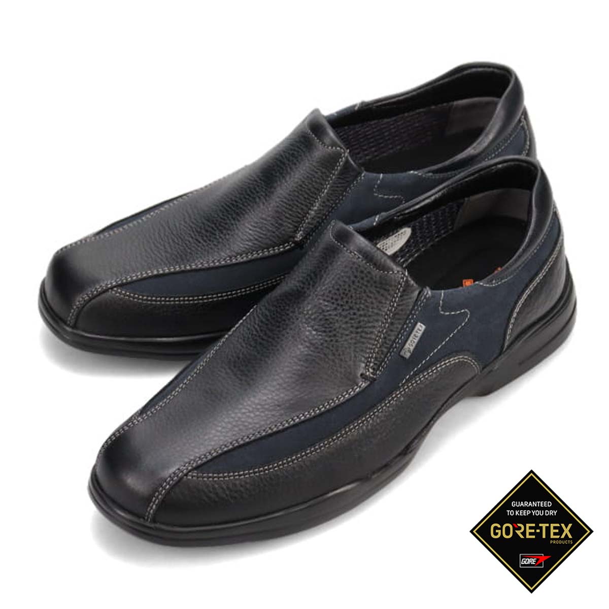 【GORE-TEX】マドラスウォーク madrasWalk 全天候快適 スリッポンタウンカジュアルシューズ MW7401