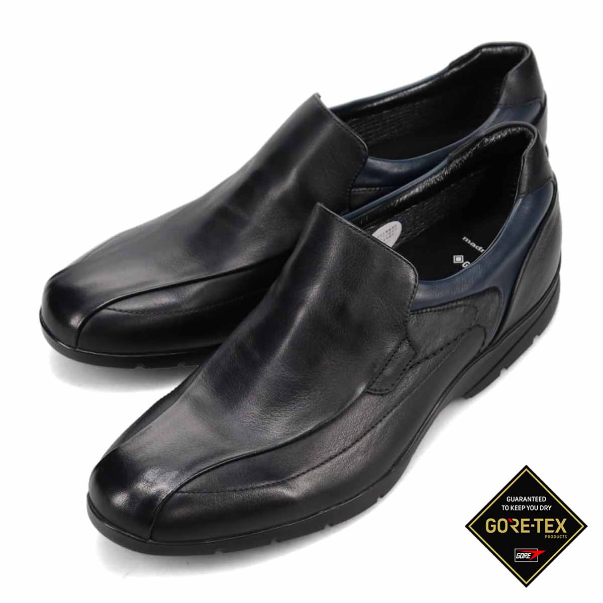 【GORE-TEX】マドラスウォーク madrasWalk 全天候快適なスリッポン・カジュアルシューズ MW7702