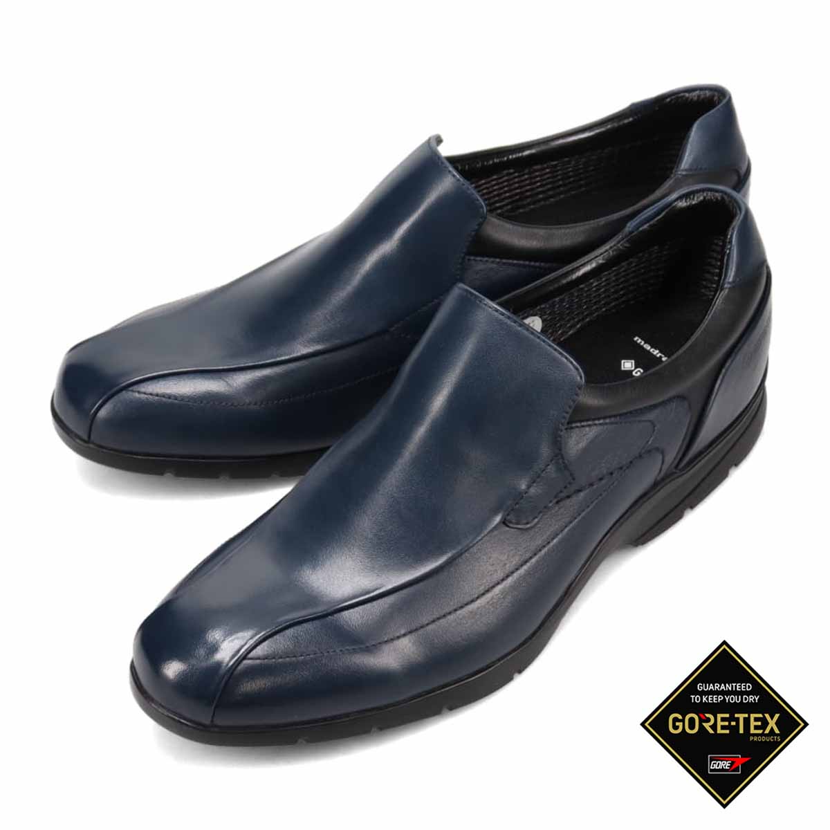 【GORE-TEX】マドラスウォーク madrasWalk 全天候快適なスリッポン・カジュアルシューズ MW7702