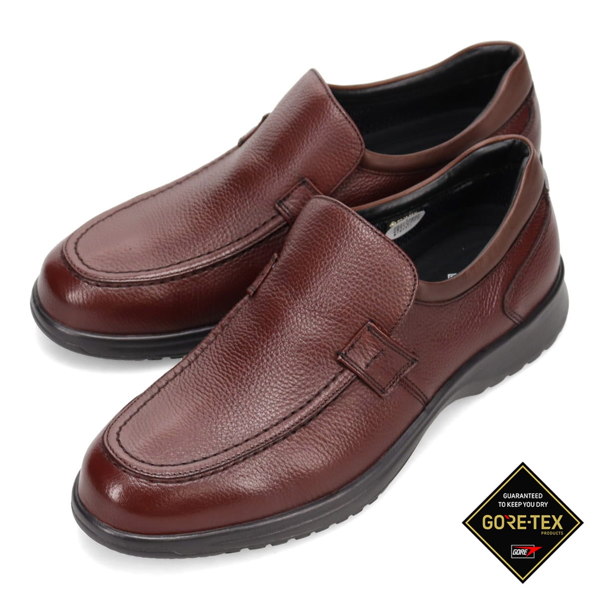 【GORE-TEX】 マドラスウォーク madras Walk ゴアテックス 甲ゴムスリップオン カジュアルシューズ MW8009
