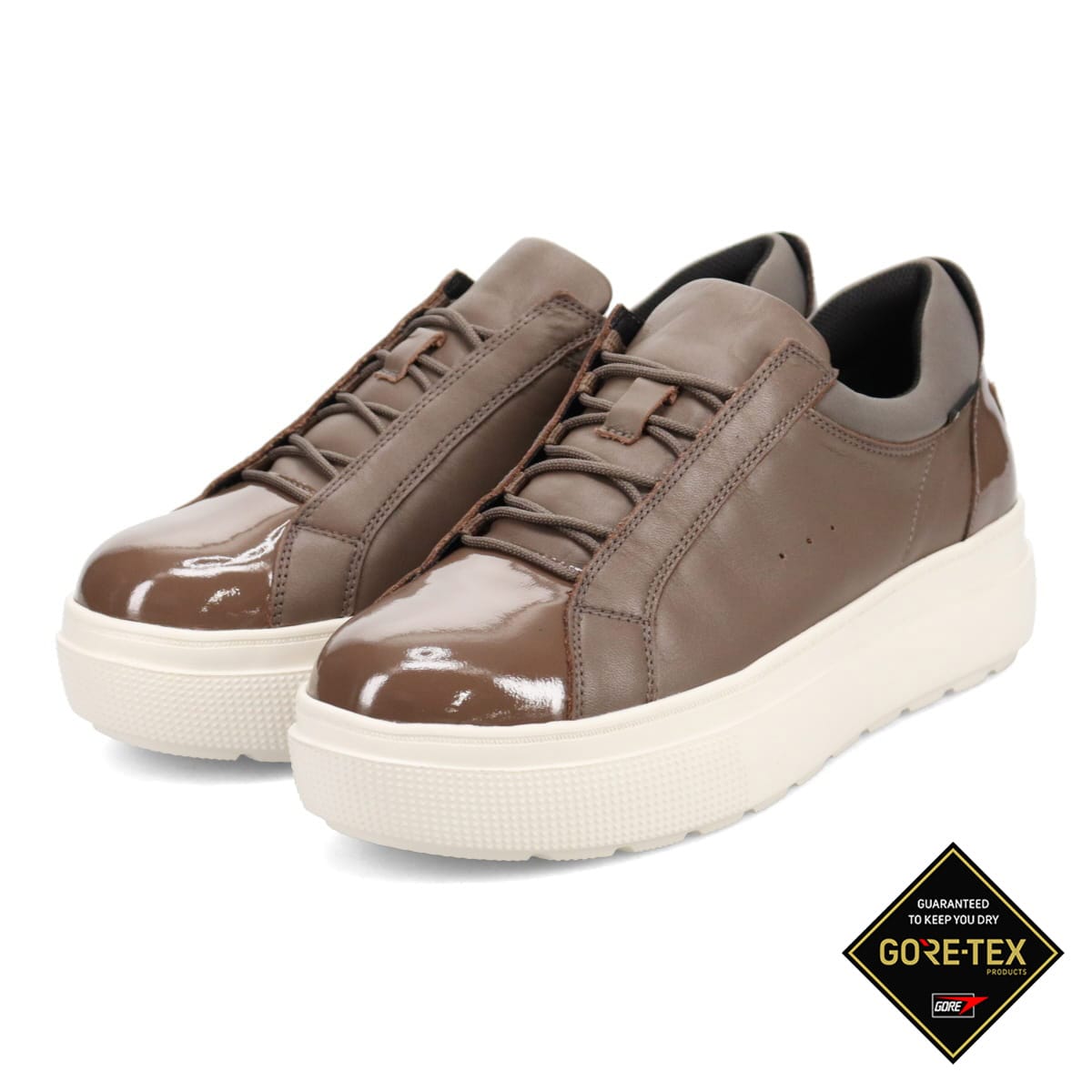 【GORE-TEX】マドラスウォーク madras Walk 厚底レザーレースアップスニーカー MWL1025