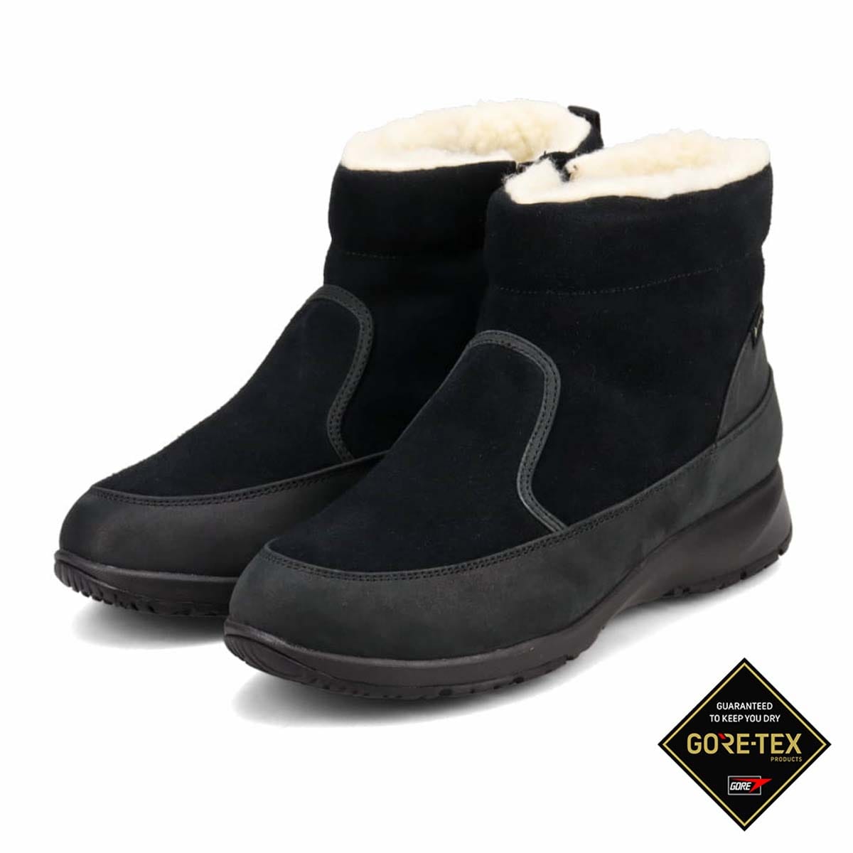 【GORE-TEX】マドラスウォーク madras Walk ムートン調カジュアルブーツ MWL1028