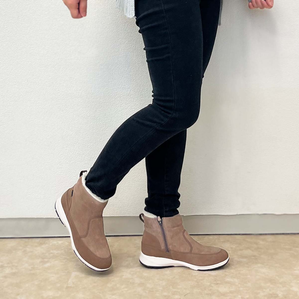 【GORE-TEX】マドラスウォーク madras Walk ムートン調カジュアルブーツ MWL1028