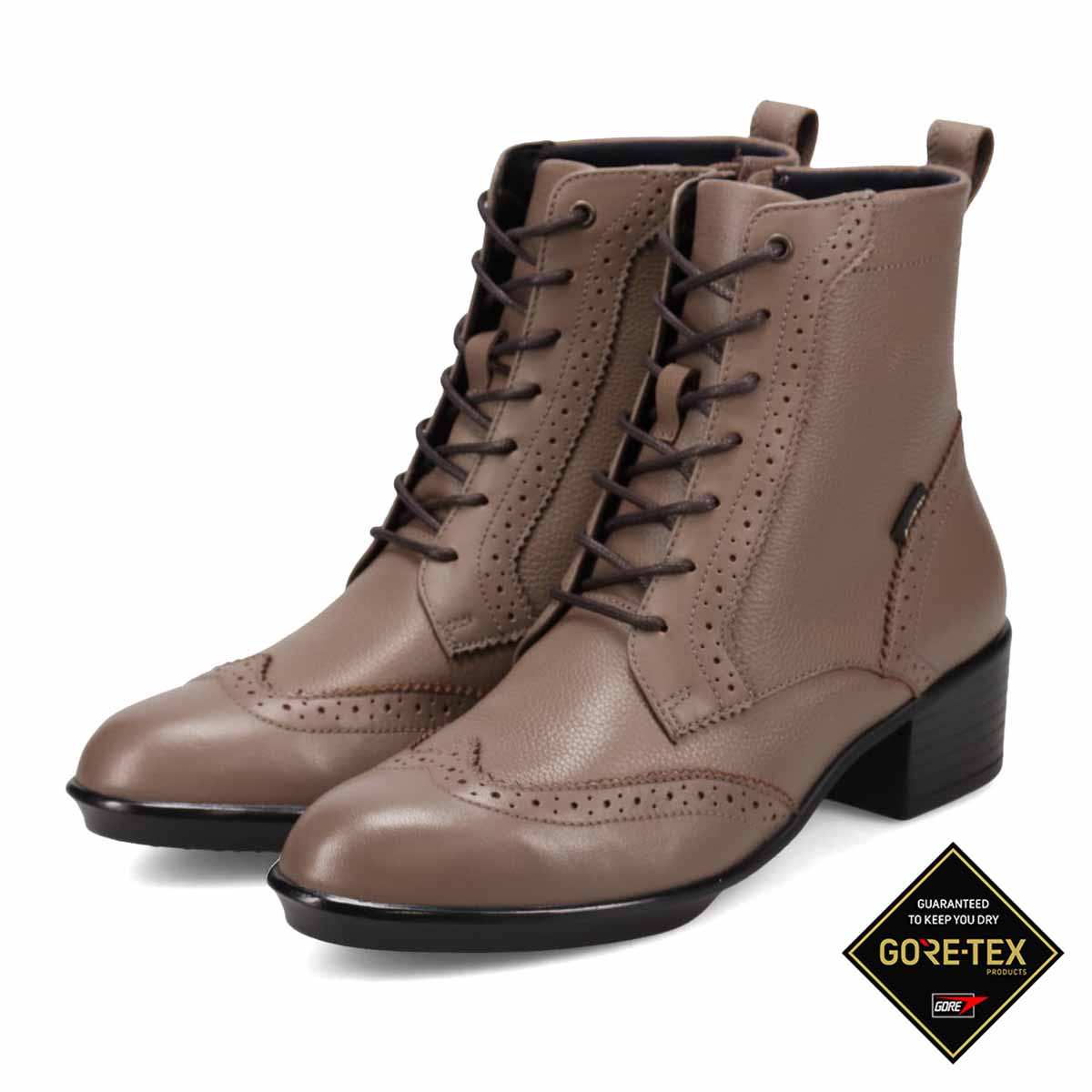 【GORE-TEX】マドラスウォーク madras Walk メダリオンレースアップショートブーツ MWL1115