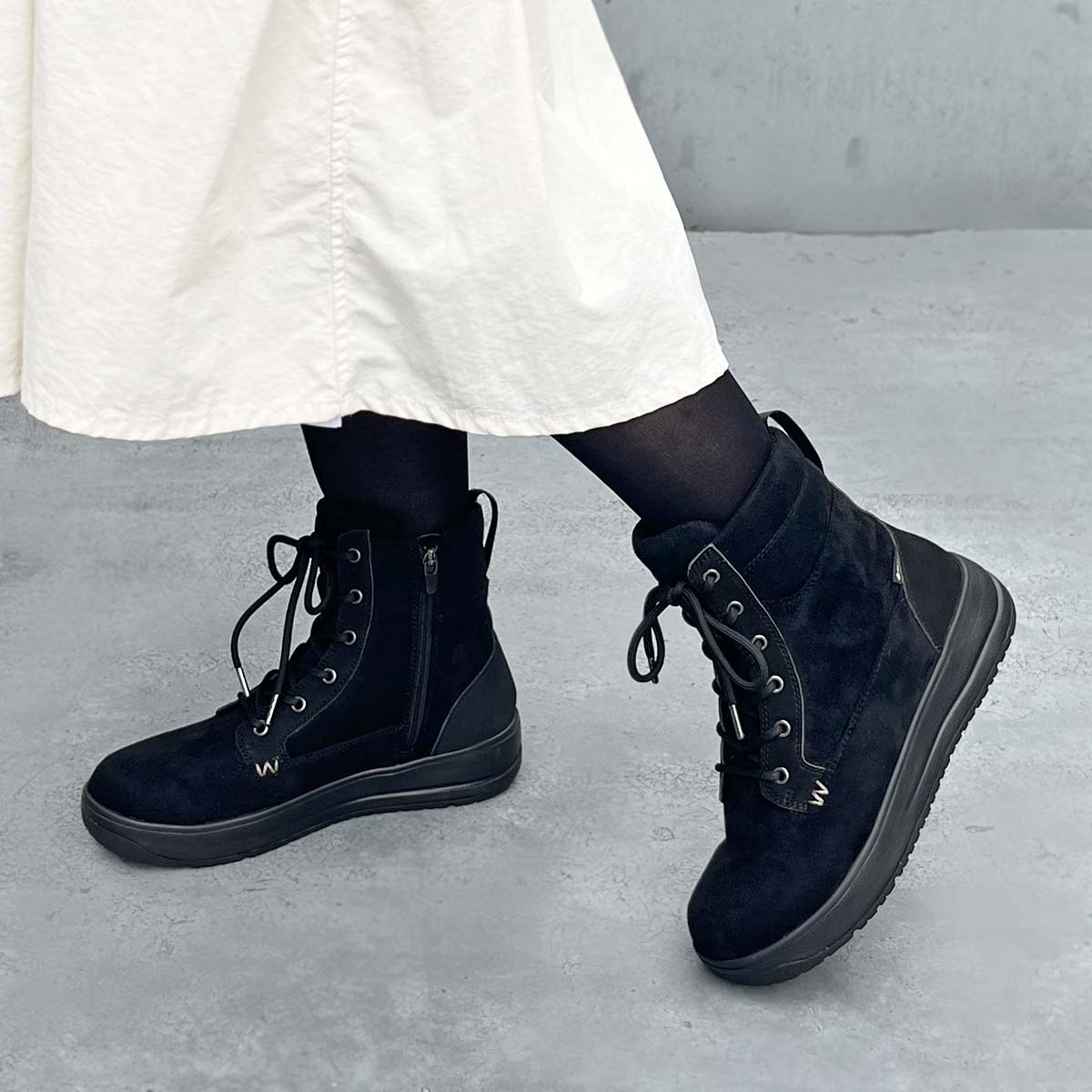 【GORE-TEX】マドラスウォーク madras Walk 厚底レースアップブーツ MWL2235