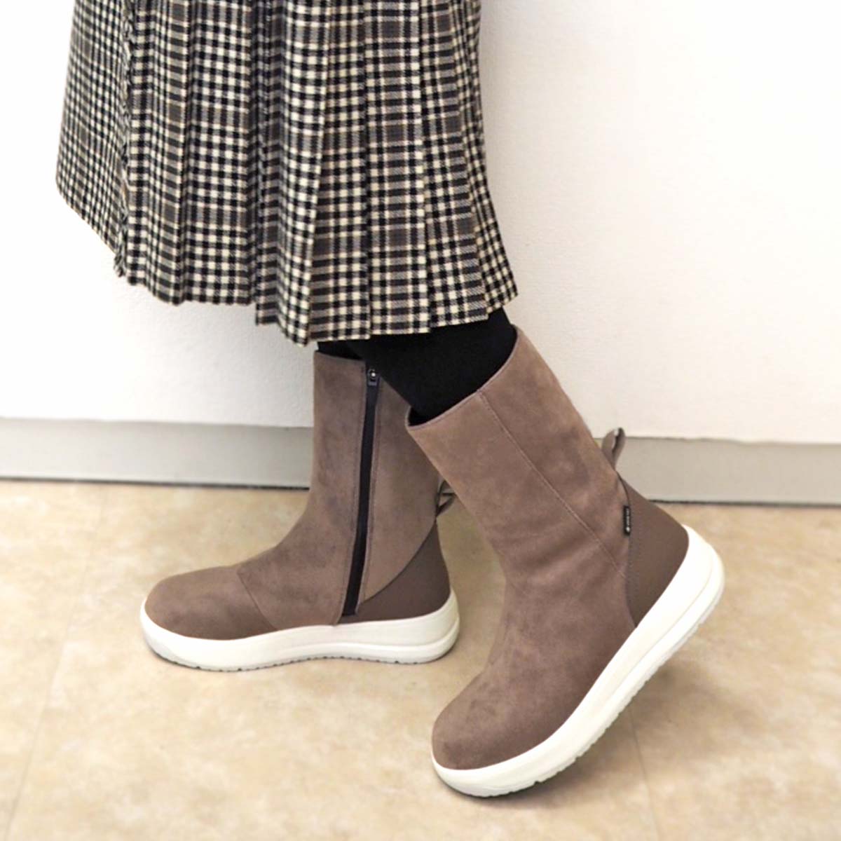 【GORE-TEX】マドラスウォーク madras Walk 厚底ミドルブーツ MWL2236