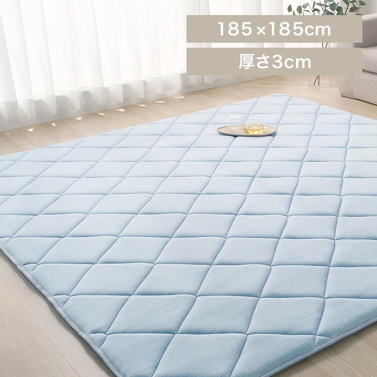 ラ・クッションラグ 冷感ジェルタイプ ACRRG-1818 ベージュ