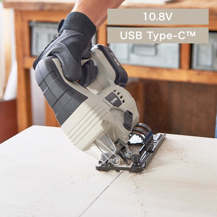 充電式ジグソー10.8V JJS101TC サンドベージュ