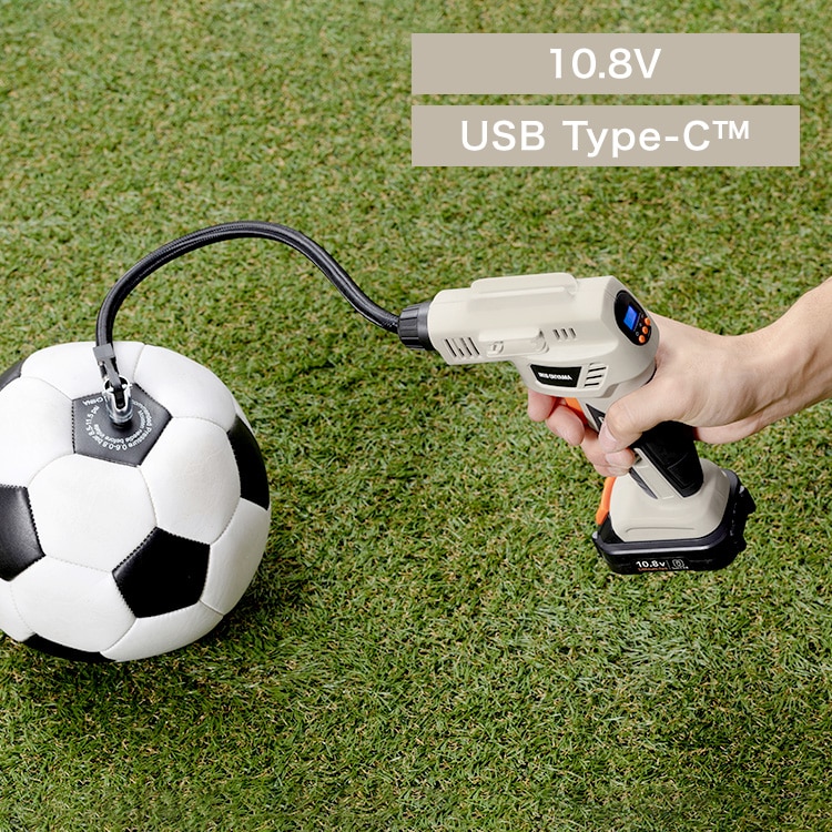 充電式エアコンプレッサ10.8V JAC10TC サンドベージュ