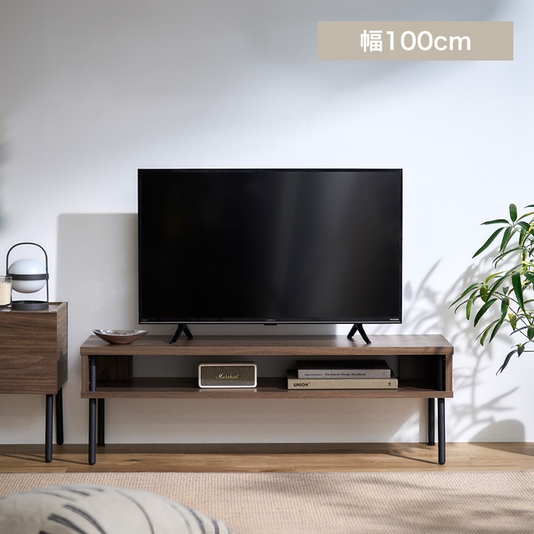 アイアンウッドAVボード IWAB-1000R ウォールナット/ブラック