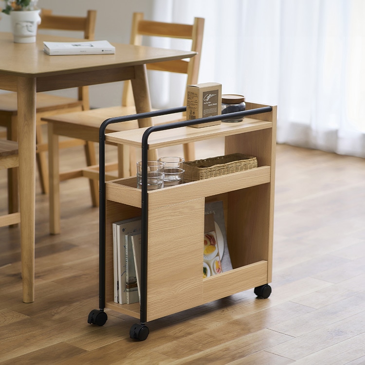 ダイニングワゴンDWG-196ナチュラル