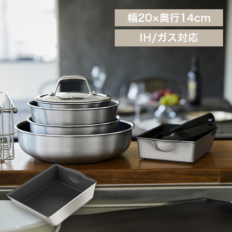 ダイヤモンドグレイス エッグパン DG-SE シルバー