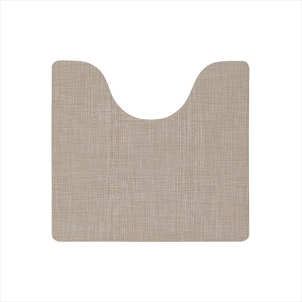 トイレマット　オックスフォード柄