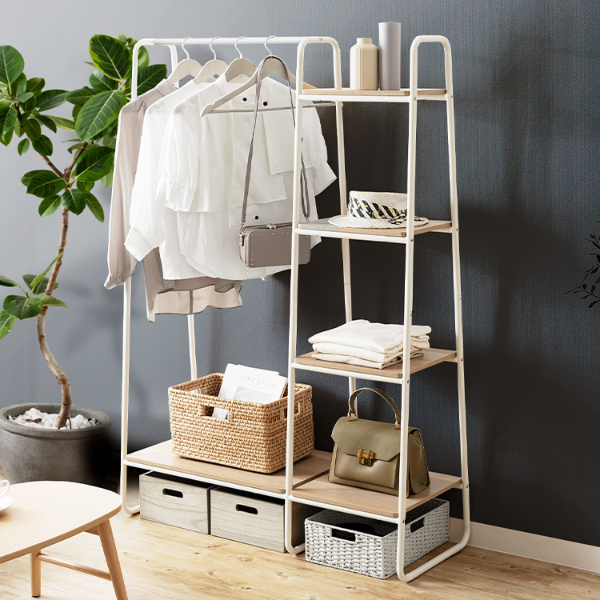 スタイルハンガー2WAYタイプ プレミアム ボード1枚+ラック付き PI-B3