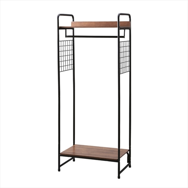 スタイルハンガー 2WAYタイプ プレミアム メッシュパネル付き PI-B4 ブラック