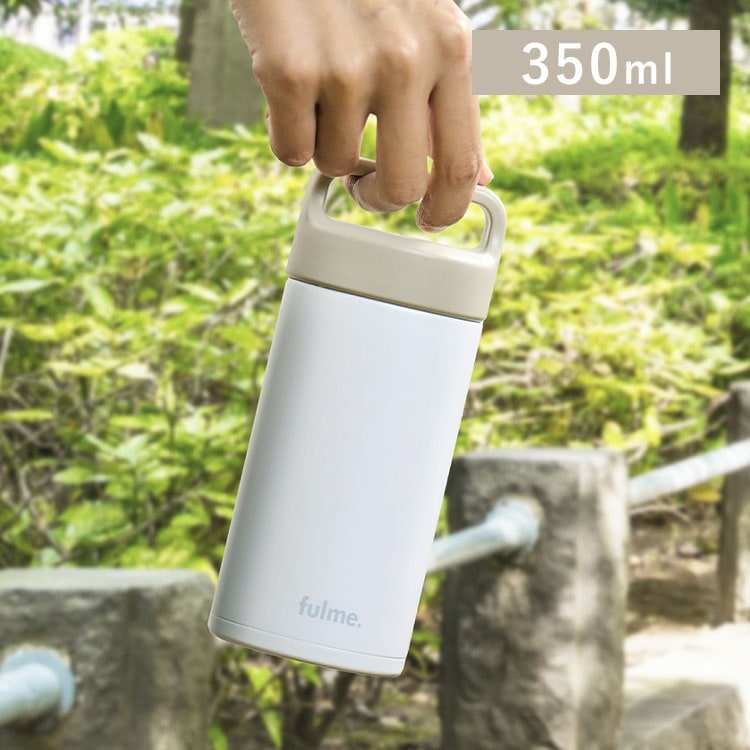 fulme. 水筒 ハンドル付 350ml FM-SR350 ホワイト