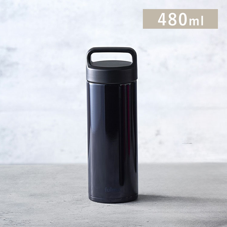 fulme. 水筒 ハンドル付 480ml FM-SR480 グロッシーネイビー