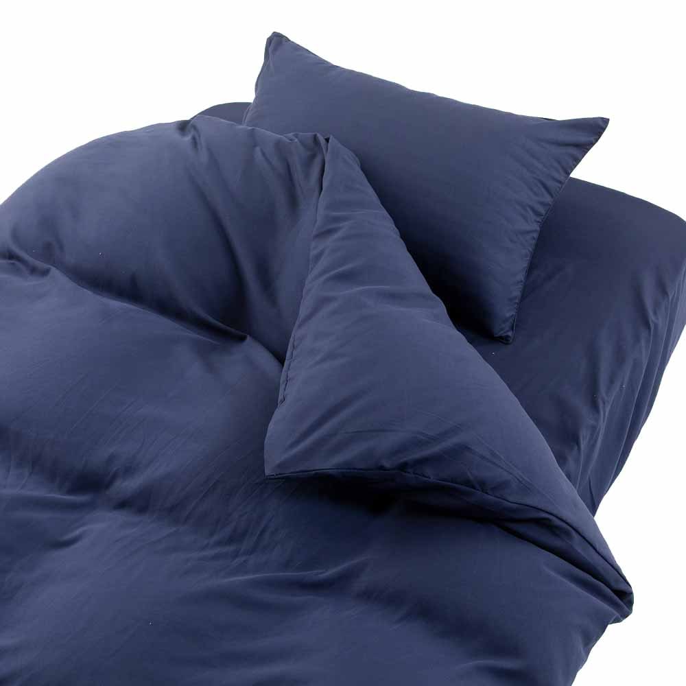 和洋式兼用布団カバー4点セット・ダブル BJDCV-4SET-D ネイビー