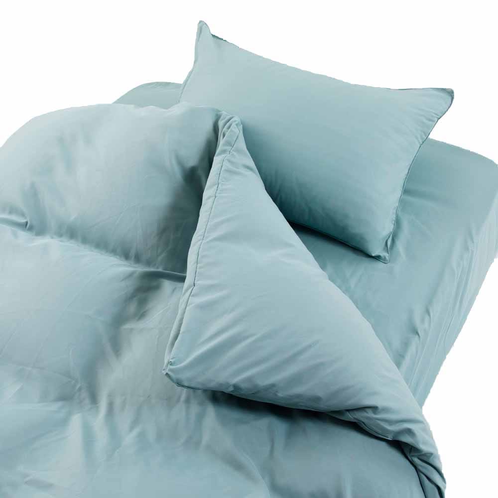 和洋式兼用布団カバー4点セット・ダブル BJDCV-4SET-D アッシュブルー