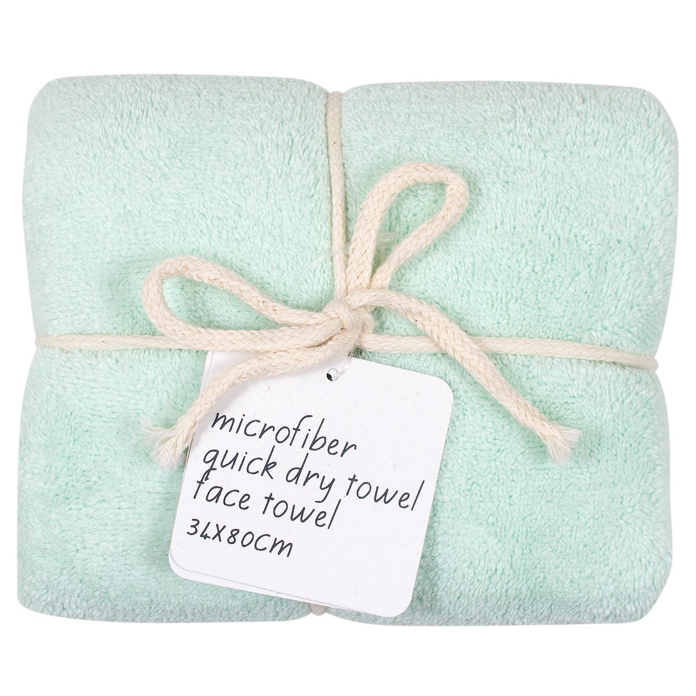 クイックドライ フェイスタオル