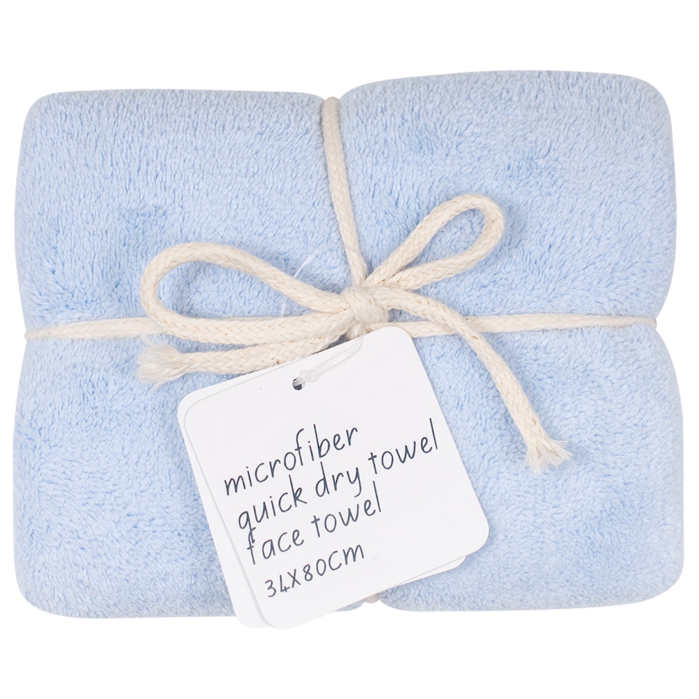 クイックドライ フェイスタオル