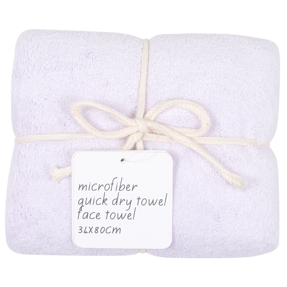 クイックドライ フェイスタオル