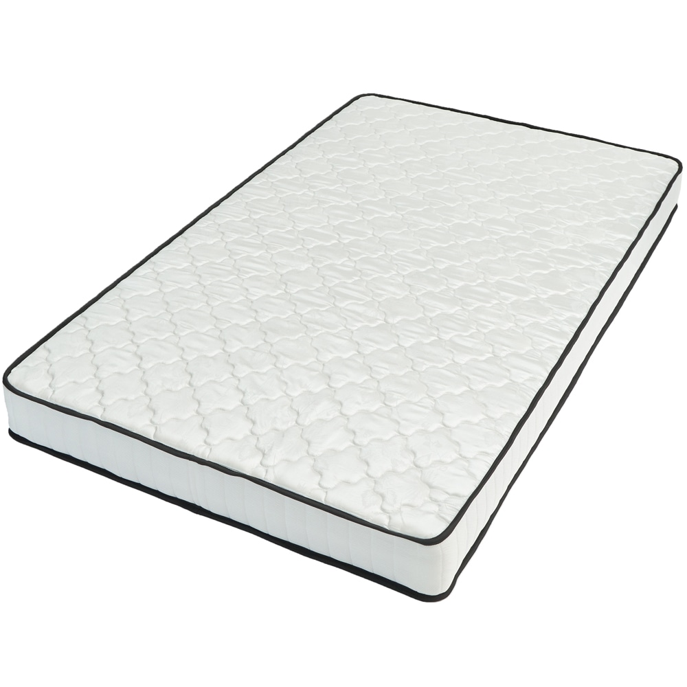 ポケットコイルマットレス 厚さ16.5cm SD ホワイト×ブラック