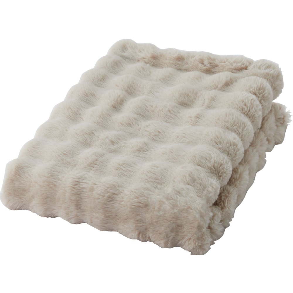 もこふわ敷きパッド S ベージュ