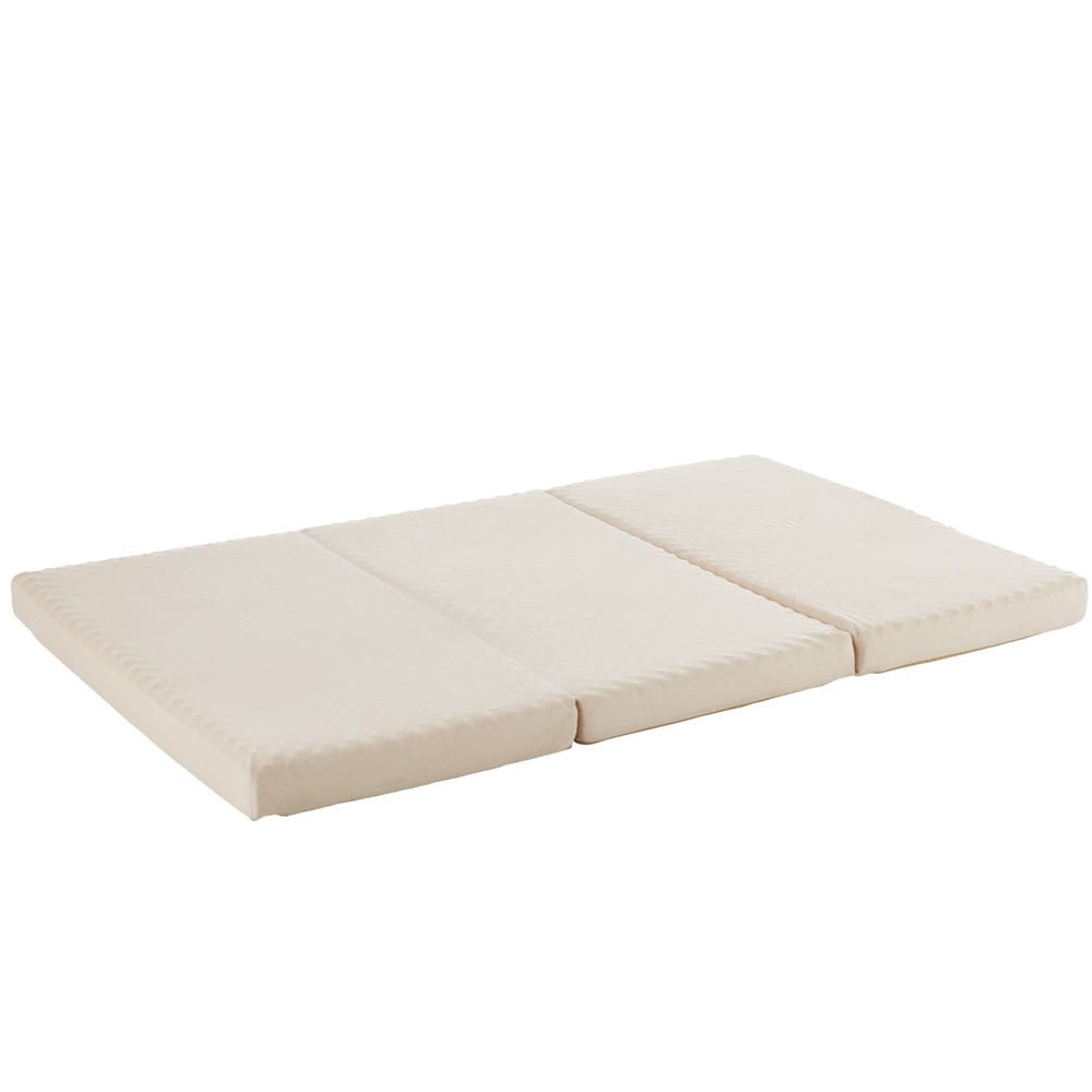 高反発三つ折りマットレス 10cm(プロファイル)アイボリー