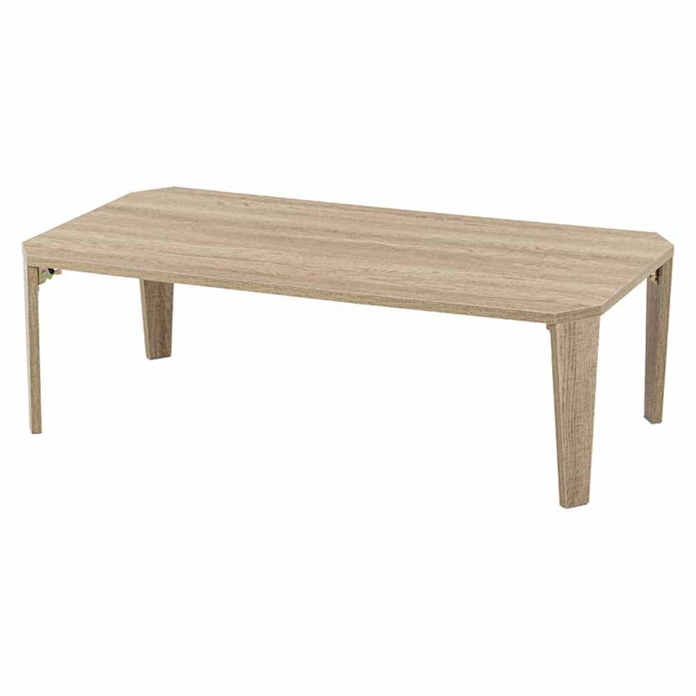 折れ脚テーブル MT-6866NA ナチュラル【時間指定不可】【代引不可】【同梱不可】