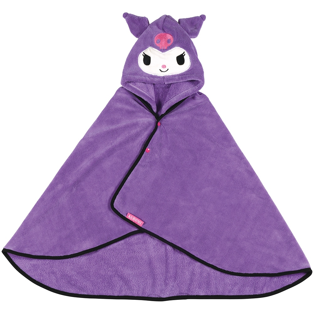 ポンチョ こども用 サンリオ 吸水速乾 フード付きバスポンチョ BPO1 クロミ