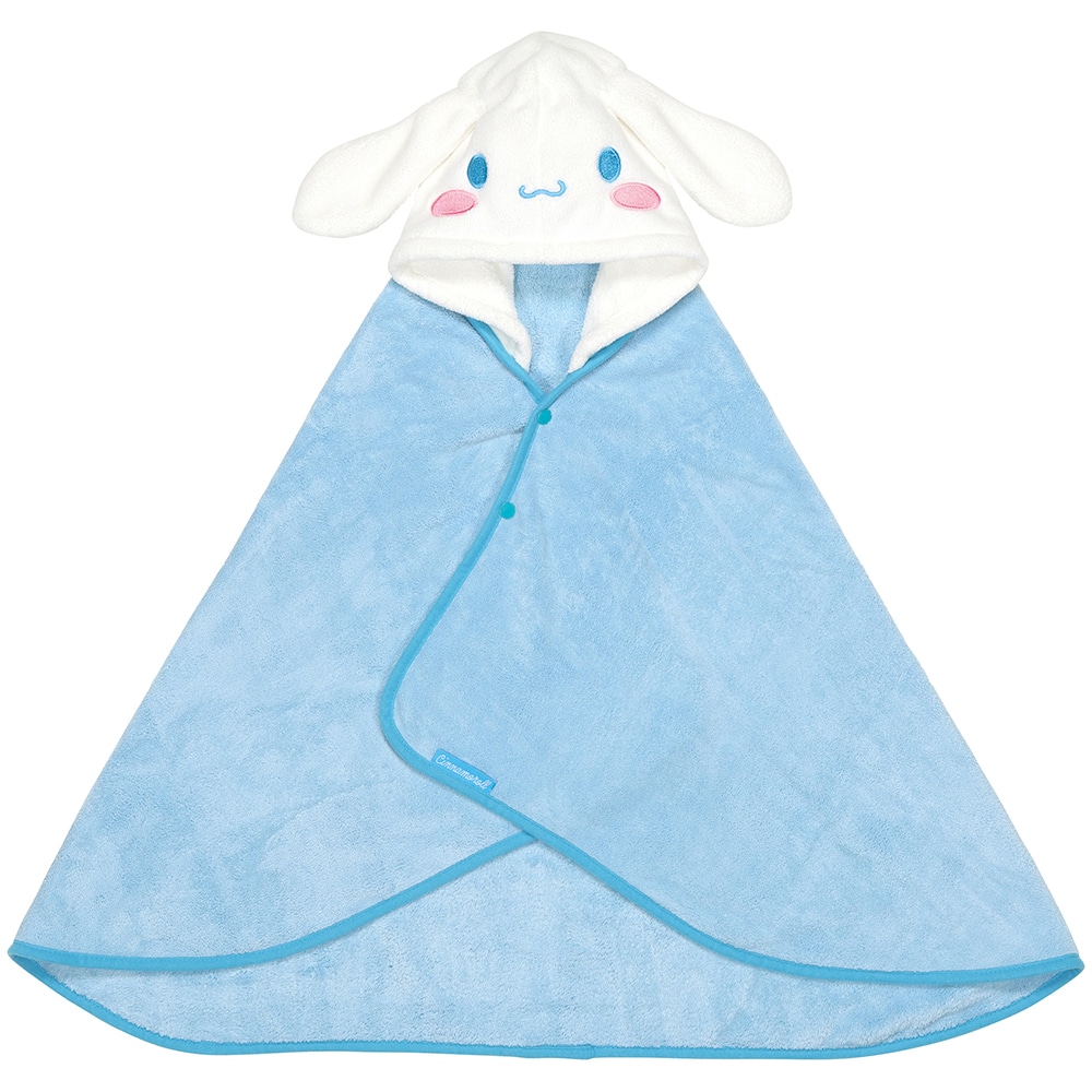 ポンチョ こども用 サンリオ 吸水速乾 フード付きバスポンチョ BPO1 シナモロール