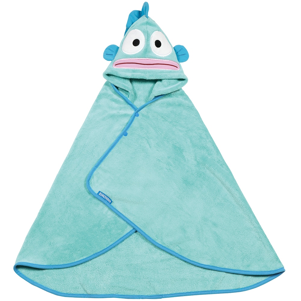 ポンチョ こども用 サンリオ 吸水速乾 フード付きバスポンチョ BPO1 ハンギョドン